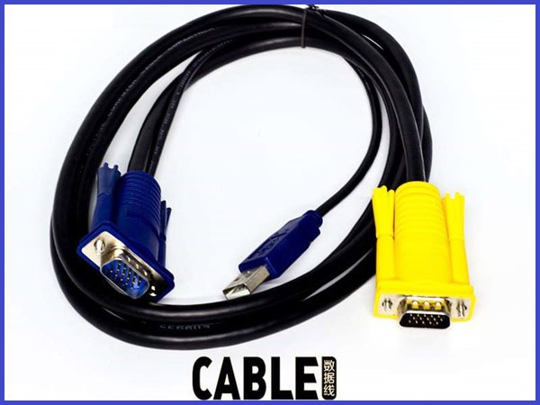 Good Quality Custom Cable Harness -
 HDMI & SCSI & VGA & KVM CABLE2019111209 – Qidi CN